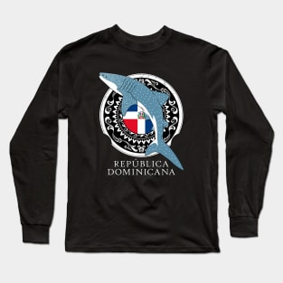 Whale Shark Diving Dominican Republic Long Sleeve T-Shirt